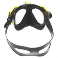 Scuba Dykkermaske med Universal Action Kamera Holder - Gul / Sort
