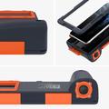 Shellbox vandtæt universaltaske - sort/orange