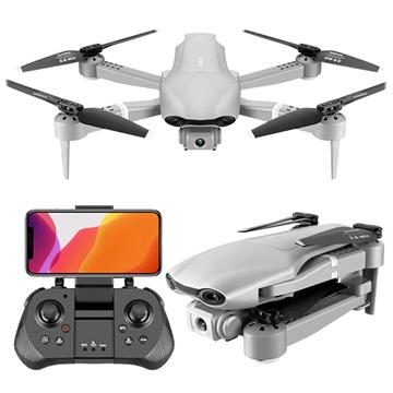 Smart Foldbar Drone med 1800mAh Batteri & 4K Kamera F3 (Open Box - God stand)