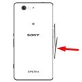 Sony Xperia Z3 Compact SIM Kort Cover - Hvid