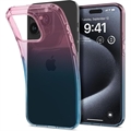 iPhone 15 Pro Spigen Liquid Crystal TPU Cover - Pink