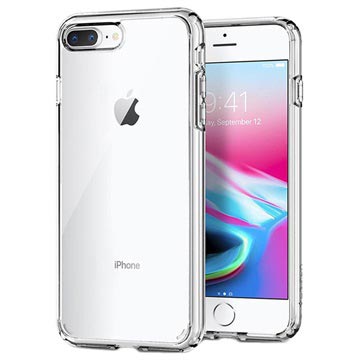 Spigen Ultra Hybrid 2 iPhone 7 Plus / 8 Plus Cover - Krystalklar