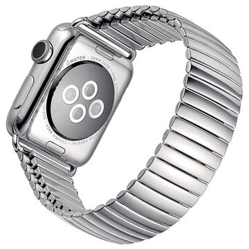 Apple Watch Serie 9/8/SE (2022)/7/SE/6/5/4/3/2/1 Udvidende Rem i Rustfrit Stål - 41mm/40mm/38mm