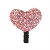 Sushimi 3,5 mm Anti-St�v H�tte - Pink Crystal Heart