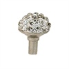 Sushimi 3,5 mm Anti-St�v H�tte - Hvid Crystal Mini Ball