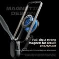 TELESIN MNM-001 til iPhone 12 / 13 / 14 / 15 Silikone nakkeholder magnetisk selfie stick telefon nakkeholder