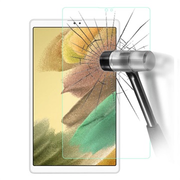 Samsung Galaxy Tab A7 Lite Skærmbeskyttelse Hærdet Glas - 9H (Open Box - Fantastisk stand) - Gennemsigtig