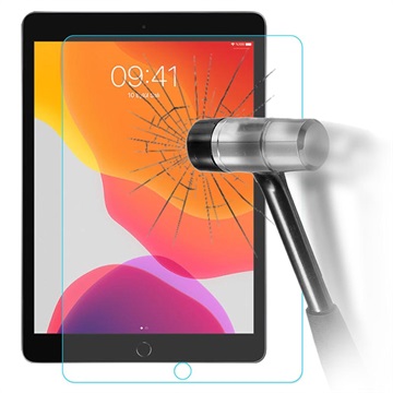 iPad 10.2 2019/2020/2021 Skærmbeskyttelse Hærdet Glas - 9H, 0.3mm - Gennemsigtig