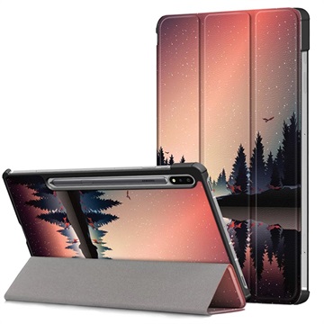 Tri-Fold Series Samsung Galaxy Tab S7/S8 Smart Folio Cover