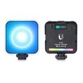 VLOGLITE W-S6 RGB LED-fotolys i fuld farve Kameralys Solnedgang Atmosfære Lampe Magnetisk Mini Fill Light