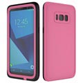 Samsung Galaxy S8 Vandtæt Etui - Pink