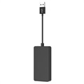 Kablet CarPlay/Android Auto USB-dongle (Open Box - Fantastisk stand) - Sort