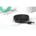 XO NB156 USB-A / Lightning-kabel - 1 m, 2,1 A - sort