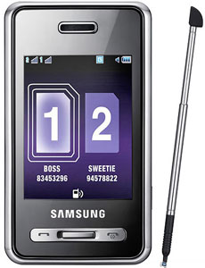 Samsung D980 Tilbeh&oslash;r