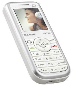 Sagem my215x tilbeh&oslash;r