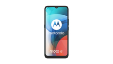 Motorola Moto E7 adapter og kabel