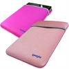 iGadgitz Reversible Neoprene Netbook Sleeve 10"-10.1" - Pink / Baby Pink