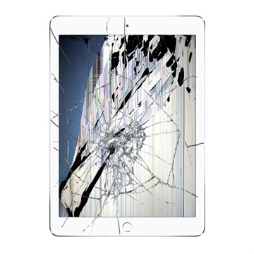 iPad Air 2 Skærm Reparation - LCD/Touchskærm - Hvid