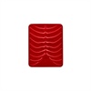 iPad / iPad 2 / iPad 3 SwitchEasy RibCage Cover - R�d