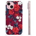 iPhone 15 TPU Cover - Vintage Blomster