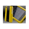 iPhone 3G / 3GS Ion-factory Karbon Fiber L�der Cover - Gul