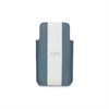 iPhone 4 / 4S Puro L�der Taske - Golf Line - Avio / Hvid