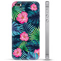 iPhone 5/5S/SE TPU Cover - Tropiske Blomster