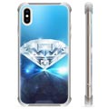 iPhone X / iPhone XS Hybrid Cover - Diamant
