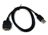 USB Datakabel / Lader - Apple iPhone, iPhone 3G, 3GS, iPod - Sort