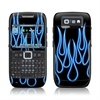 Nokia E71 Neon Flames Skin - Bl�