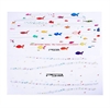 Sony PSP Slim Tattoo Sticker - Music and Fish