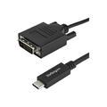StarTech.com 3.3 fod USB-C til DVI-kabel - 1920 x 1200 - 1m - Sort