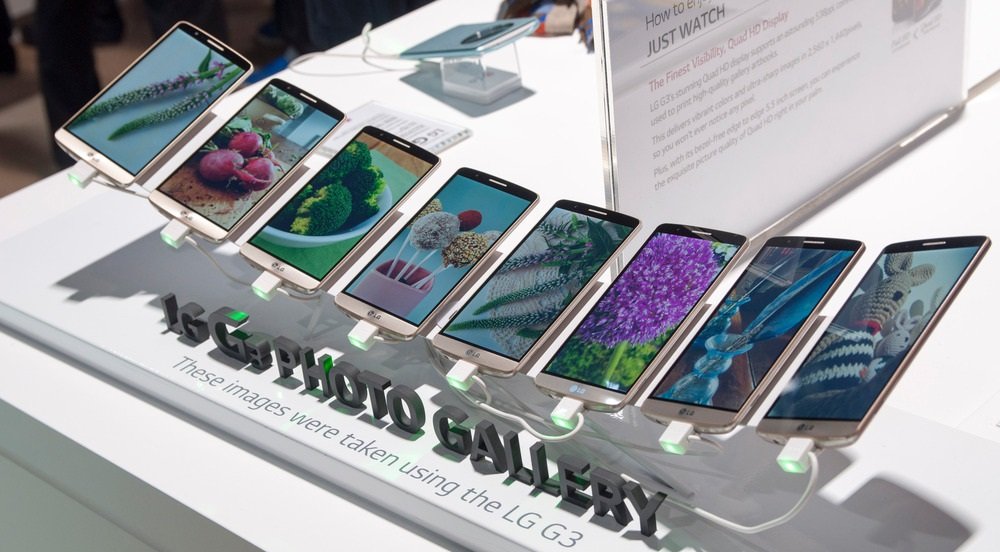 LG G3 har en full-HD skærm
