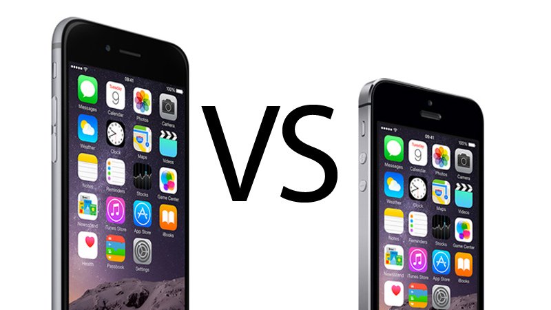Apple tips: Forskellen på iPhone 5S iPhone 6 – Hvilken skal vælge?