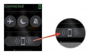 Find iPhone ved hjælp af Apple Watch