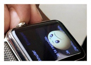 Skærmbillede af Apple Watch