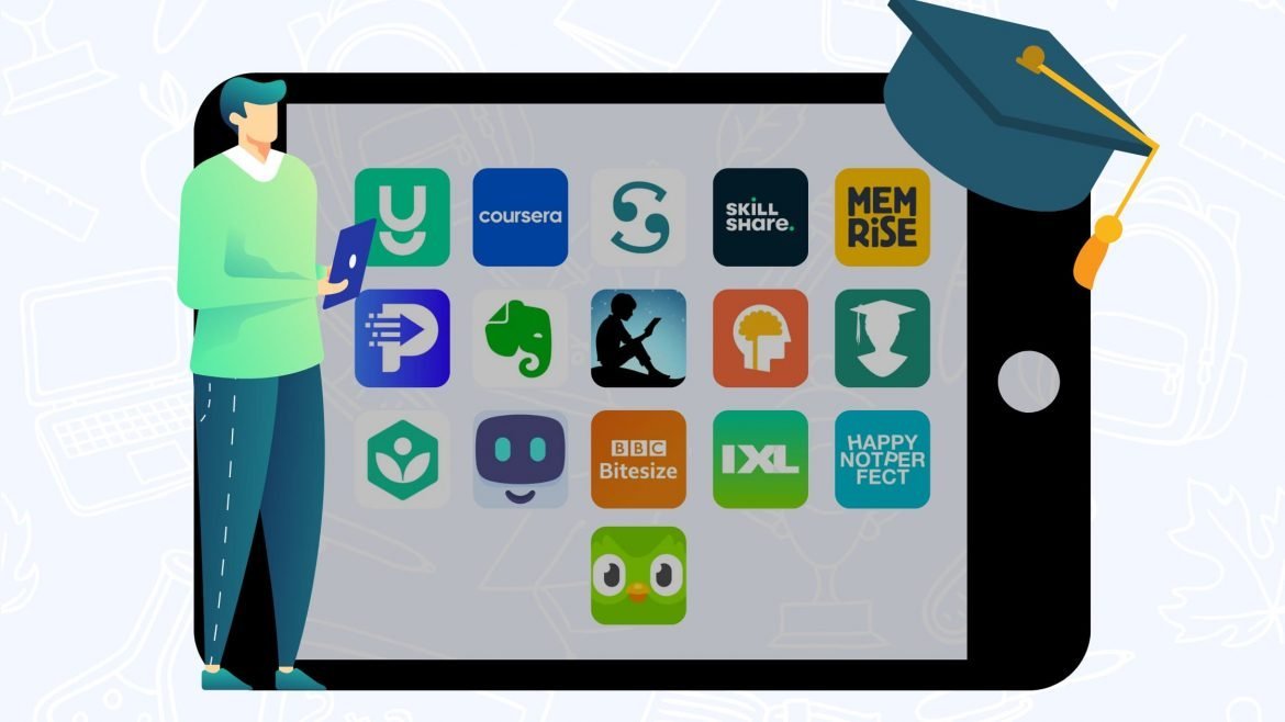 De bedste læringsorienterede apps til folkeskole- og gymnasieelever og universitetsstuderende