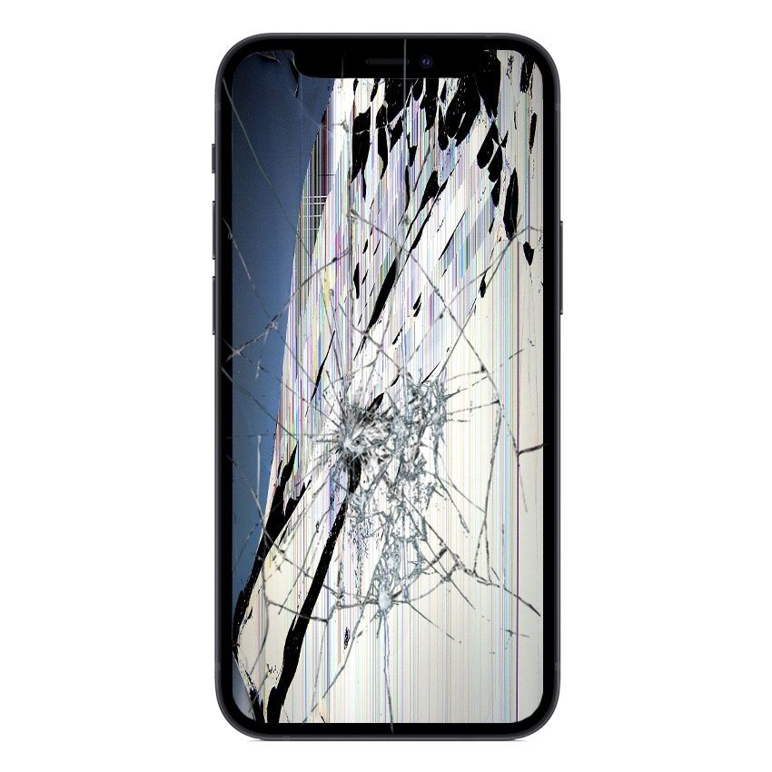 Flækket iPhone-skærm