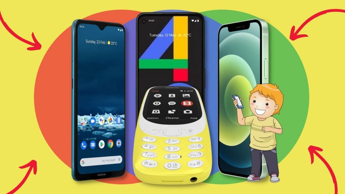 De bedste mobiltelefoner til børn i 2021: Skal børn have telefoner?