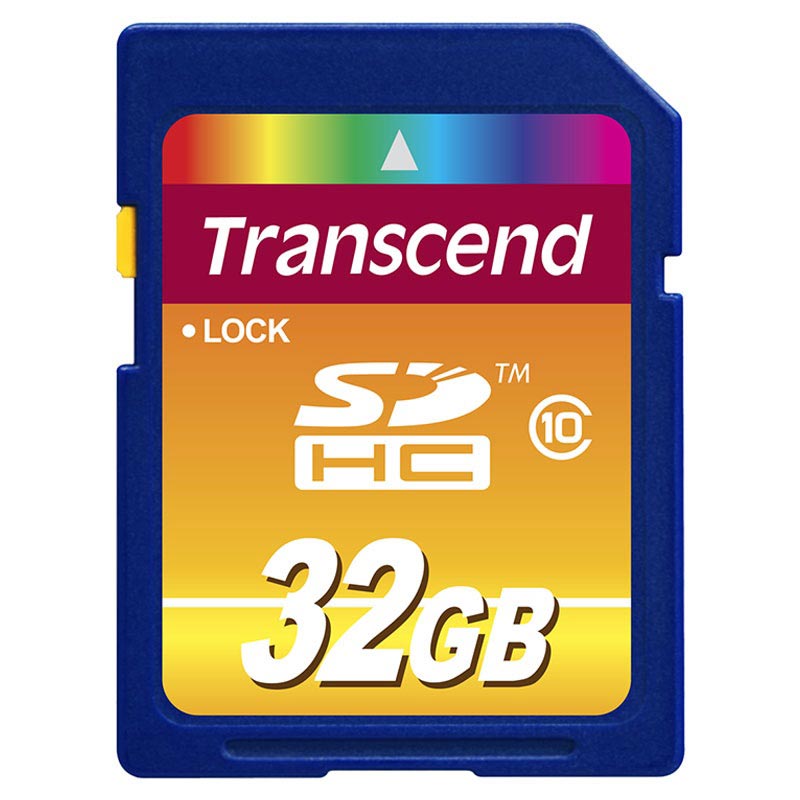 SD hukommelseskort fra Transcend