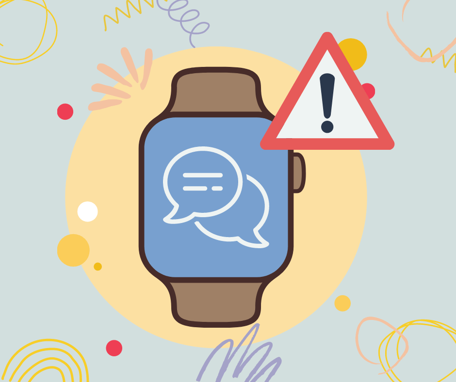 Problem med Apple Watch beskeder