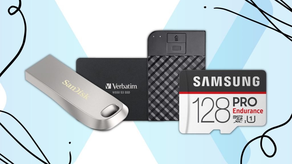 Bærbar digital datalagring