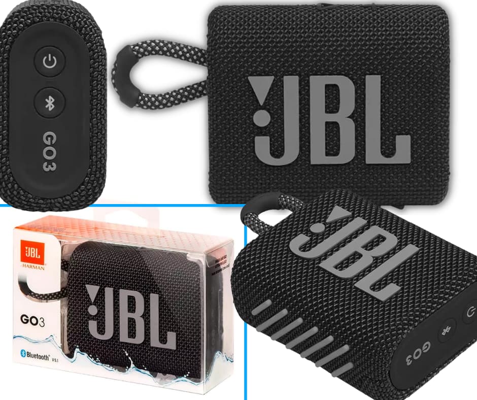 JBL Go 3 vandtæt og trådløs højttaler til dunkende melodier