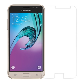 Samsung Galaxy J3 (2016) Skærmbeskyttelse Hærdet Glas - 0.3mm, 9H - Klar