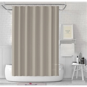 Badeforhæng CS 006 PEVA 180x180cm - Beige