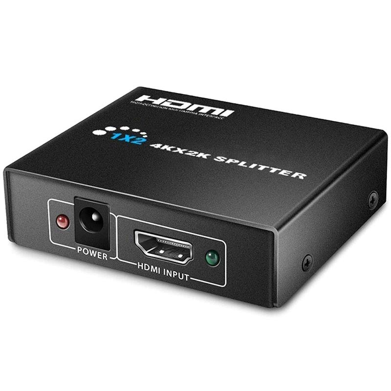 Mor Sindsro justere HDMI Splitter 1 x 2 - 3D, 4K Ultra HD - Sort