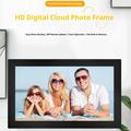 10.1" WiFi digital fotoramme med berøringskontrol - 16GB lagerplads - Sort