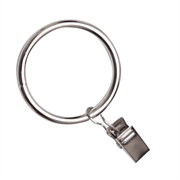 10-Pak Badeforhængsringe med Clips