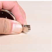 10-Pak Badeforhængsringe med Clips