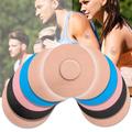 10 stk. Engangs Nipple Covers i Åndbart Stof, Unisex - Rund
